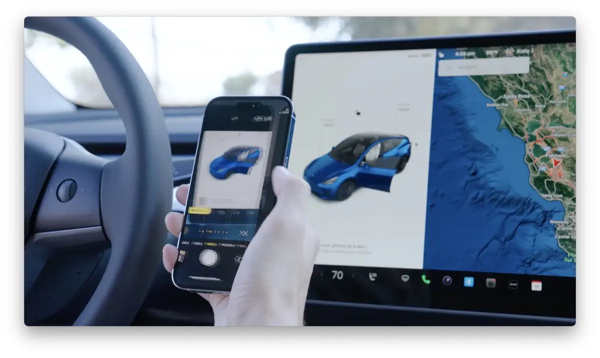 Tesla offre l'accès à son app aux loueurs (comme Hertz)