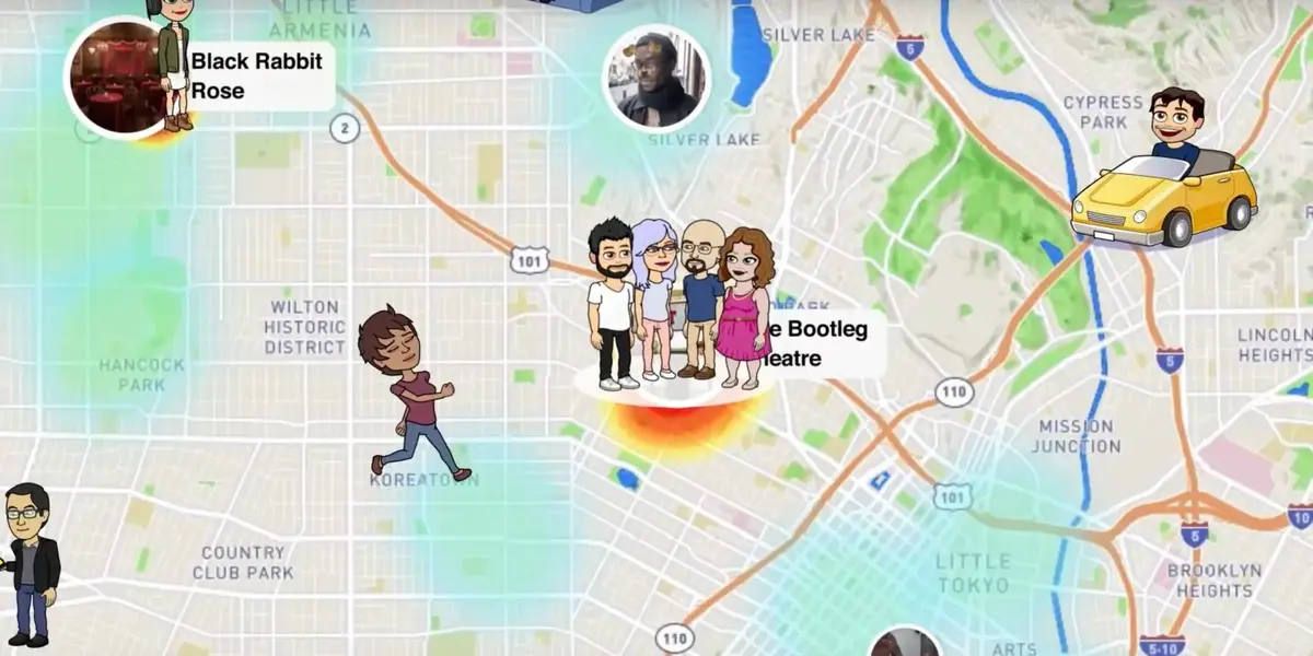 Snapchat lance la (le ?) Snap Map !