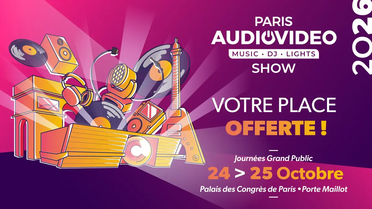Paris Audio Video Show 2026&nbsp;: Mac4Ever vous offre vos places