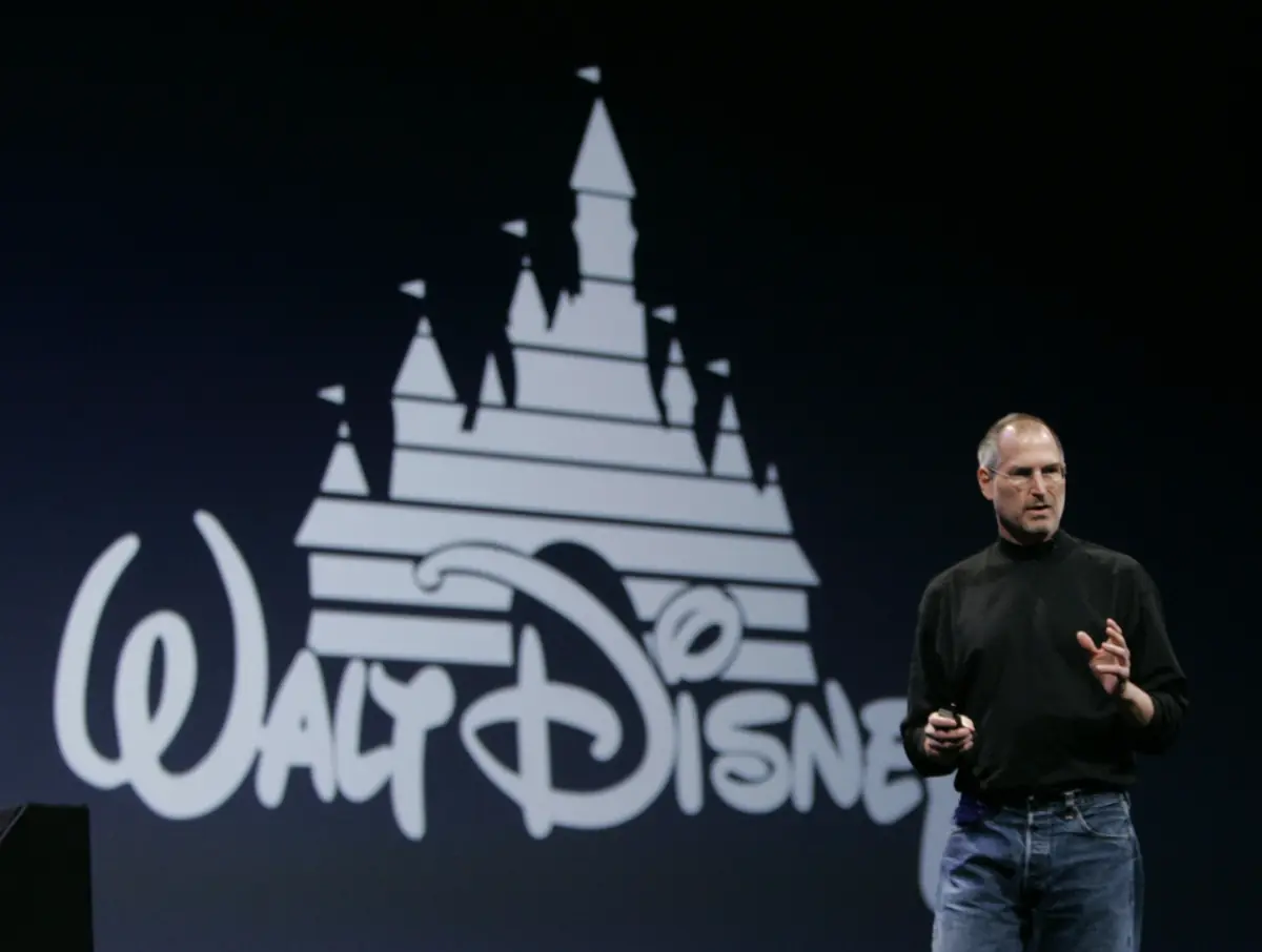 Apple Disney Steve Jobs Bob Iger
