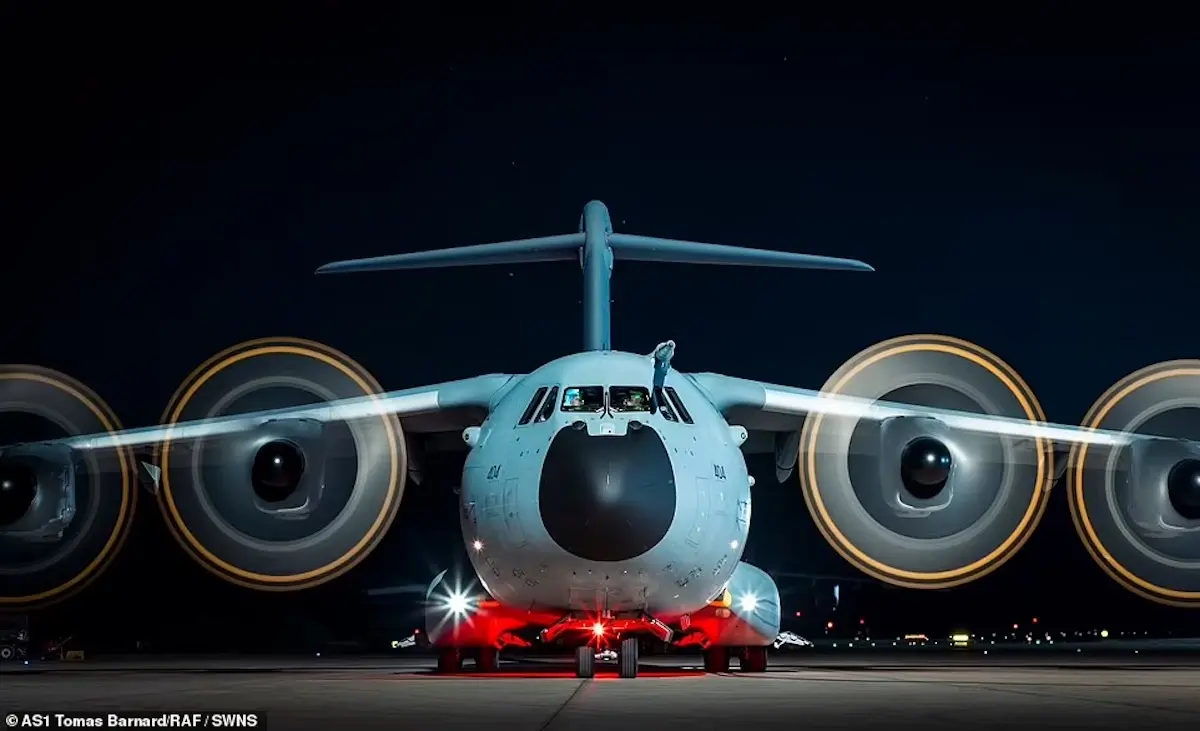 © AS1 Tomas Barnard/RAF / SWNS