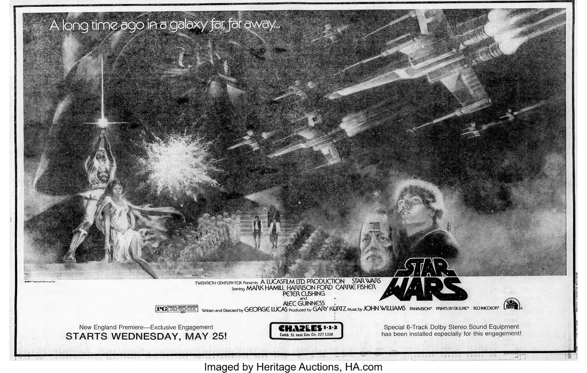 La peinture originale de Star Wars vendue 3,9 millions de dollars aux enchères