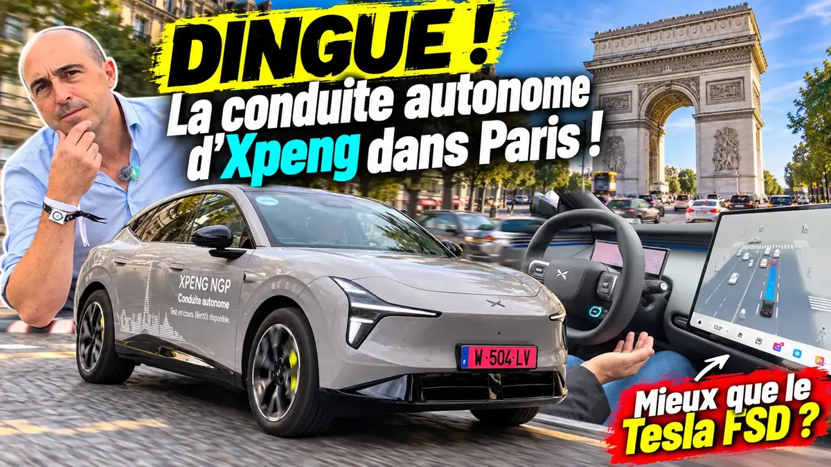 XPeng a-t-il déjà rattrapé le FSD de Tesla ? On a testé le NGP dans la chaos parisien !