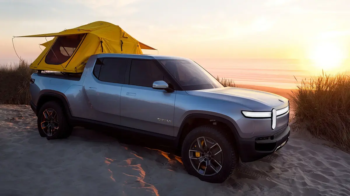 Tim Cook aperçu à bord d'un 4x4 électrique de Rivian (bon candidat pour l'Apple Car...)