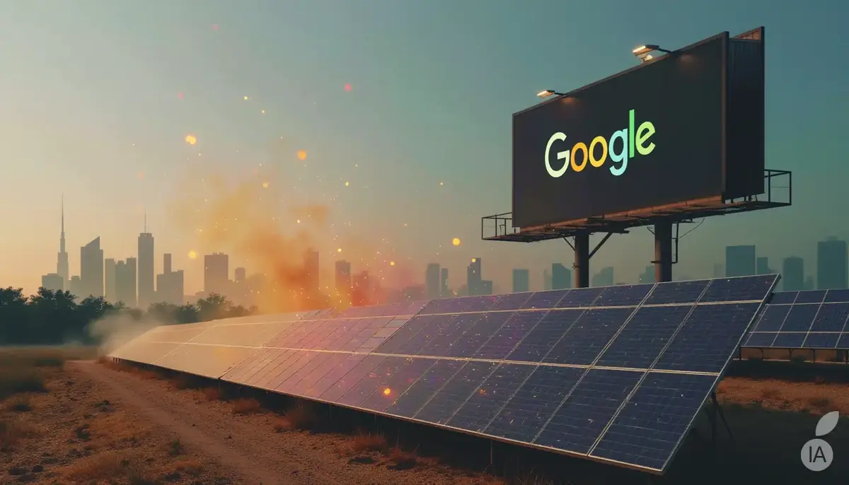 Google solaire &eacute;nergie