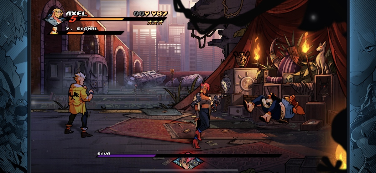 On a testé Streets of Rage 4 sur iPhone : pas facile avec le tactile !