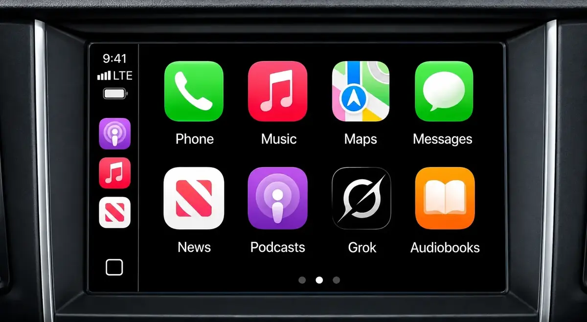Grok sur CarPlay