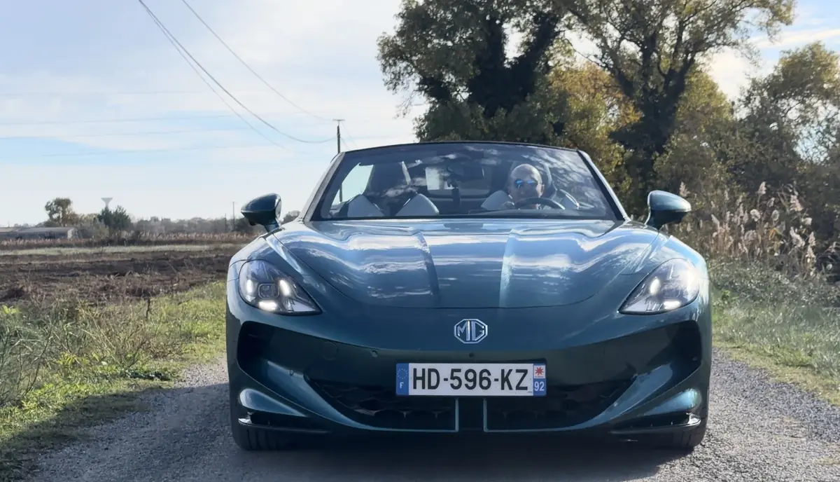 Essai MG Cyberster Propulsion&nbsp;: un cabrio de 340 ch avec 0 malus et 100% fun&nbsp;!