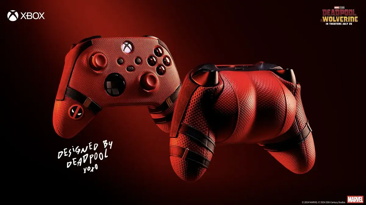 Manette Xbox Deadpool Fesses Microsoft