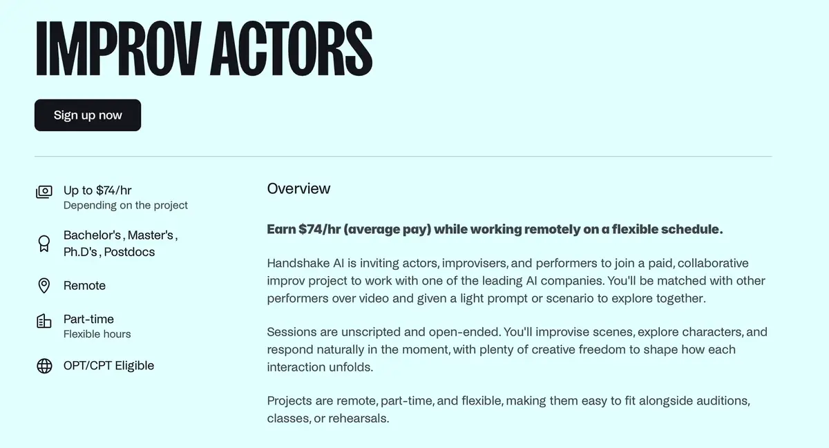 Des acteurs recrut&eacute;s pour apprendre les &eacute;motions humaines &agrave; l&rsquo;IA