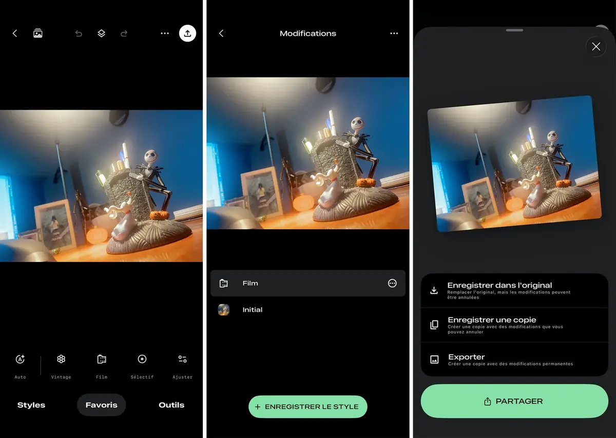 Google lance une nouvelle cam&eacute;ra Snapseed sur iPhone avec mode Pro