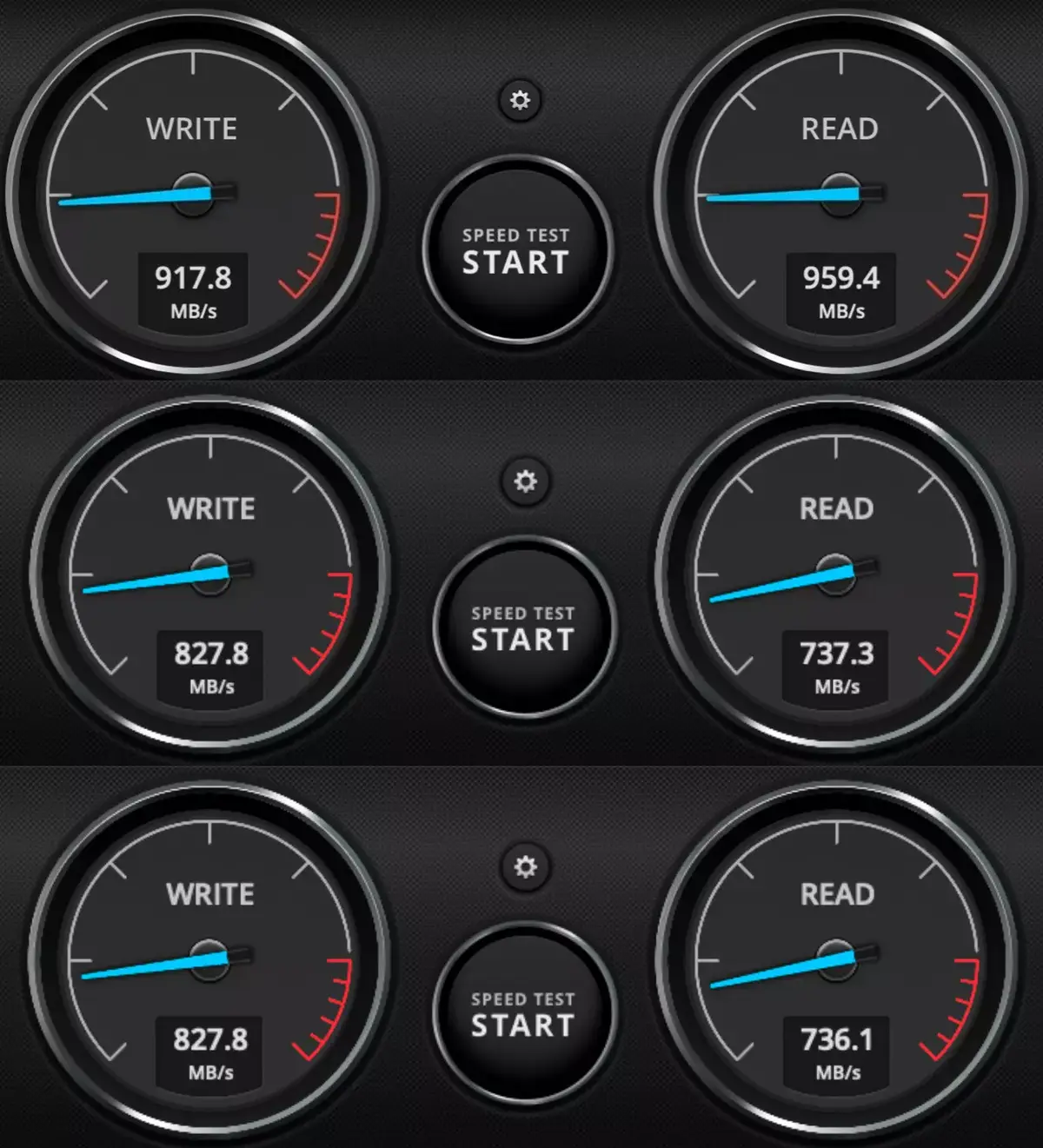 De haut en bas, Mac Intel, M1 M3