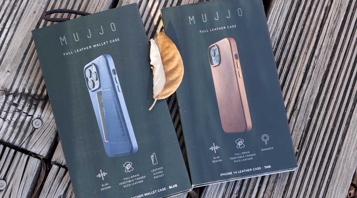 Test des coques en cuir MagSafe et porte-carte de Mujjo pour iPhone 14/14 Pro (et une belle vidéo)