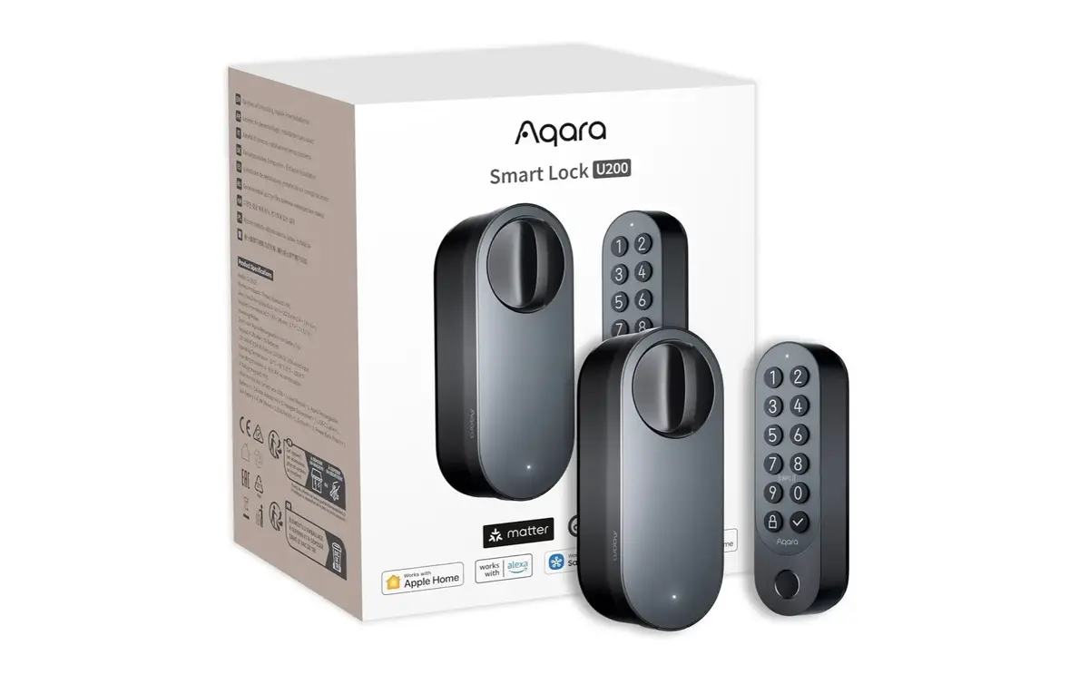 Aqara serrure connectée U200 Matter HomeKey Prime prix le plus bas