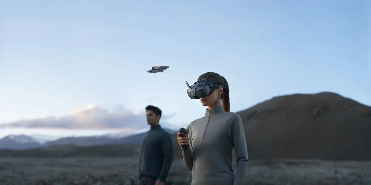 DJI lance les Goggles N3, des lunettes FPV à faible latence et écran large