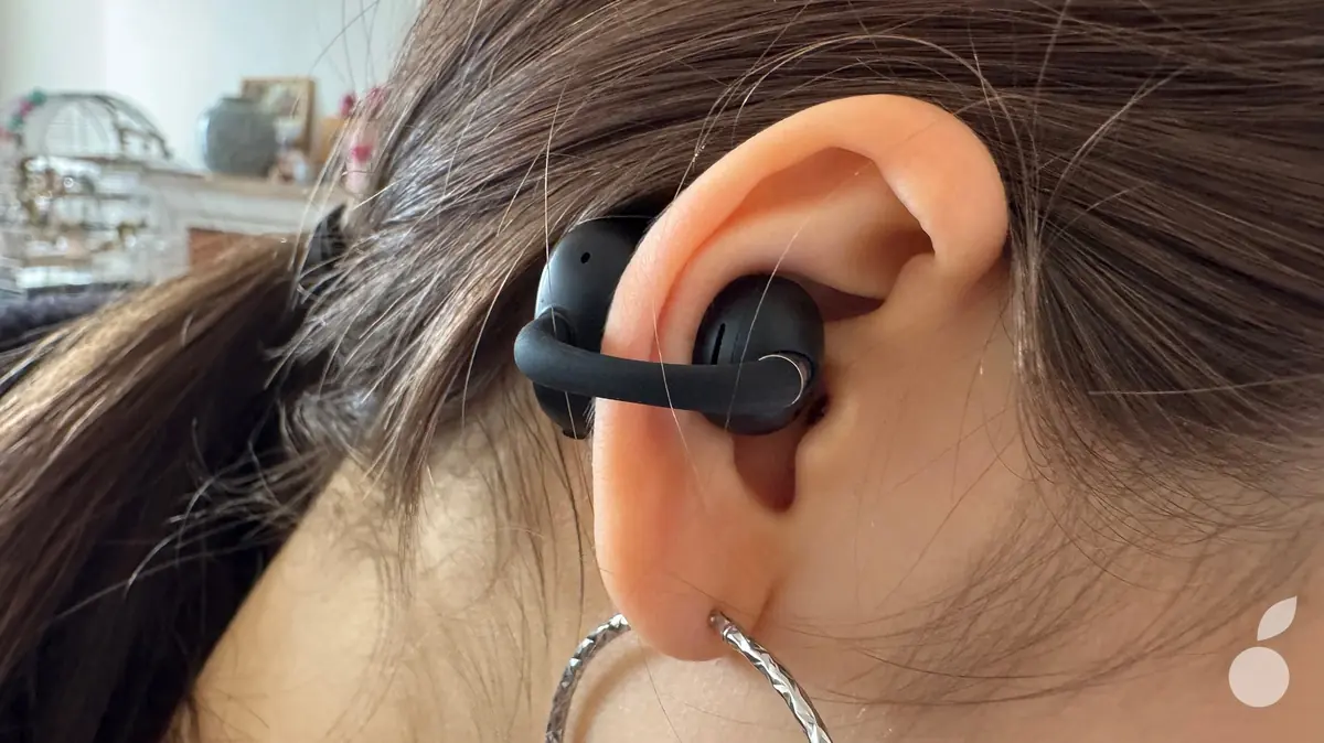 Les &eacute;couteurs se positionnent plus ou moins inclin&eacute; selon la forme de votre oreille