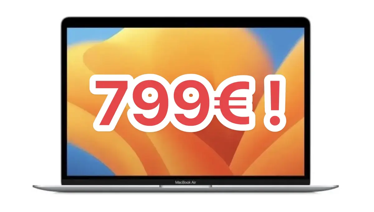 MacBook Air M1 799€ prix le plus bas soldes d'été