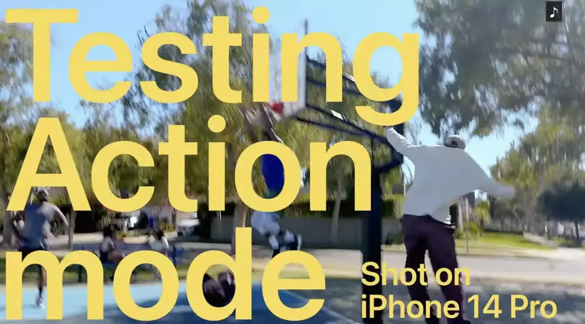 La vidéo du soir : Apple filme en mode Action avec l'iPhone 14 Pro