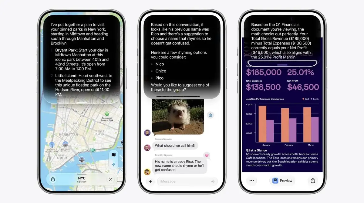 Voici (enfin) Siri AI avec une vraie application, mais...