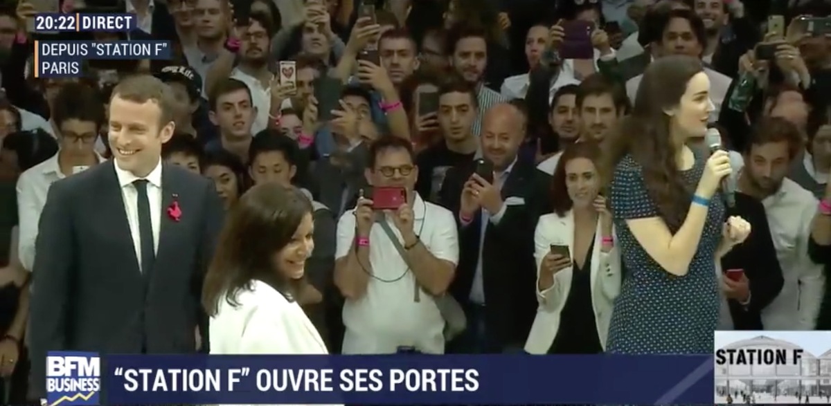 Inauguration de Station F : la « French Tech » en vedette !
