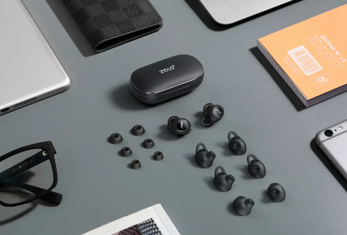 Zolo (Anker) présente une paire d'écouteurs sans fil dotés d'une puce Bluetooth 5