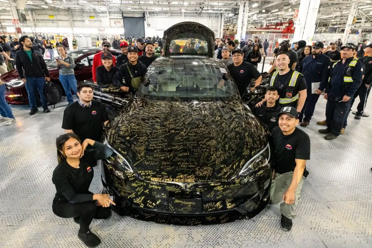 La derni&egrave;re Model S a quitt&eacute; l'usine de Fremont
