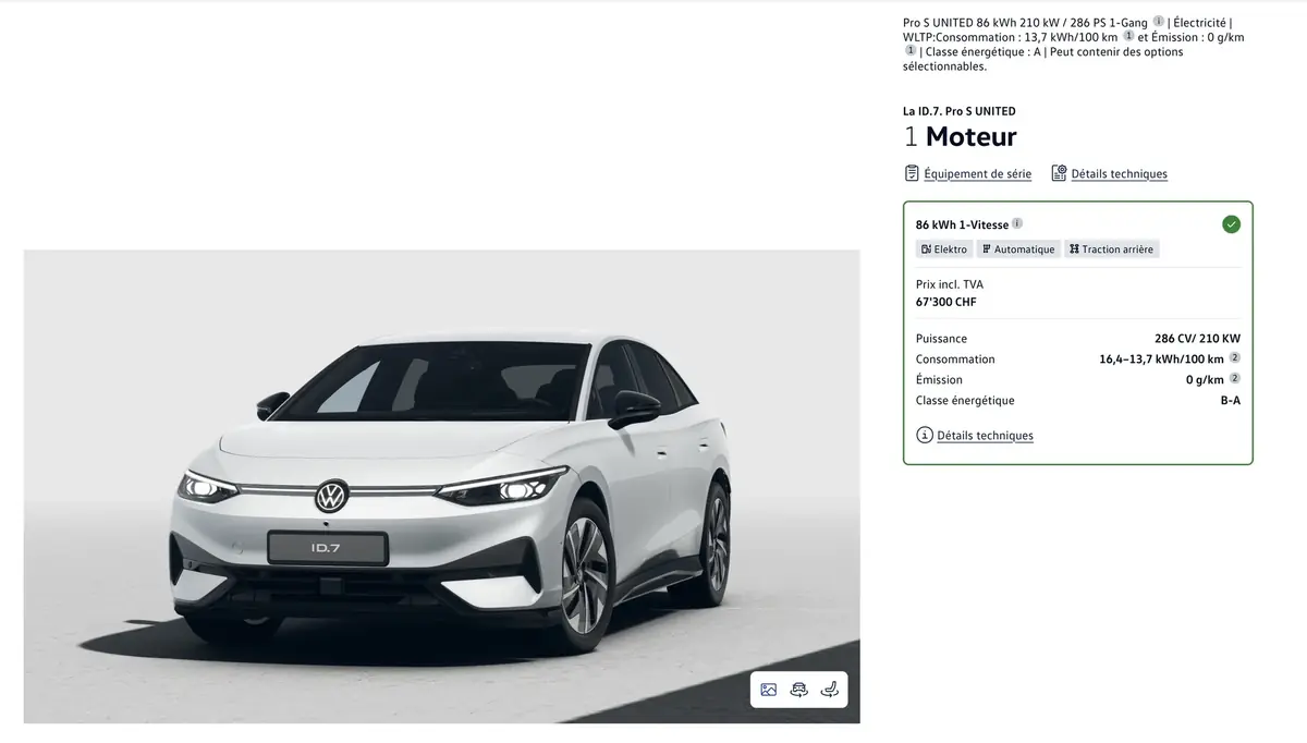 Essai Volkswagen ID7 Pro S&nbsp;: une autonomie de dingue&nbsp;! + test avec coffre de toit et sur neige