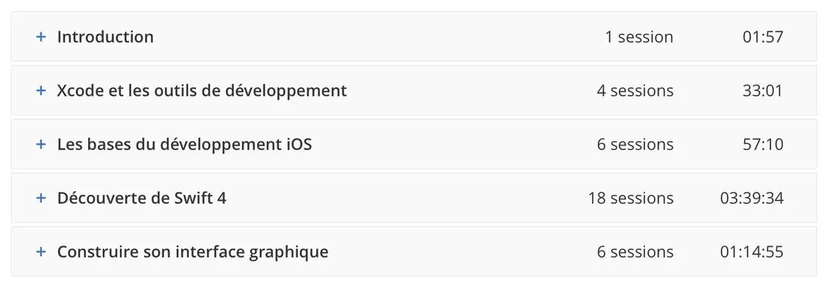 Rappel : une formation Swift4 (développement iOS 11) à 10$ (au lieu de 200$)