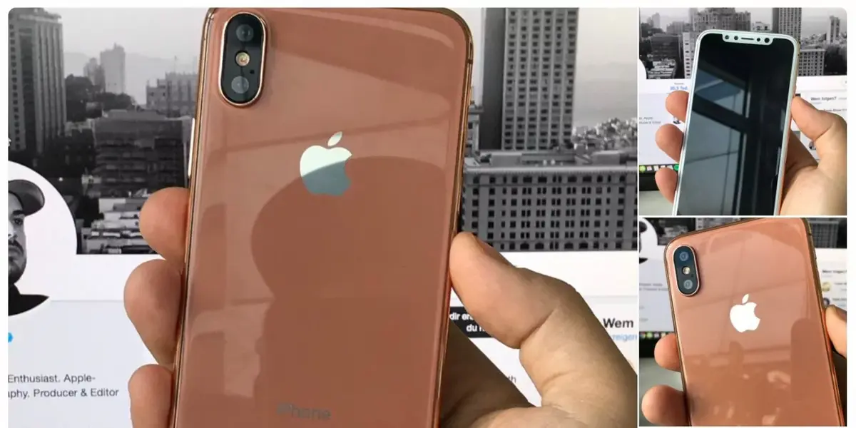 L'image du soir : un iPhone 8 "cuivré" assez réussi