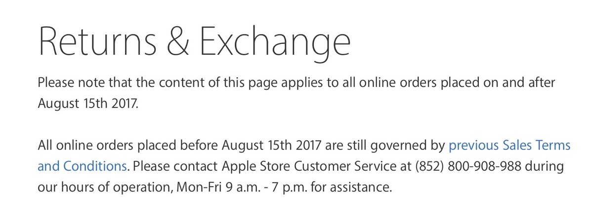 iPhone 8 is coming ! A Hong-Kong, Apple stoppe les retours/échanges d'iPhone