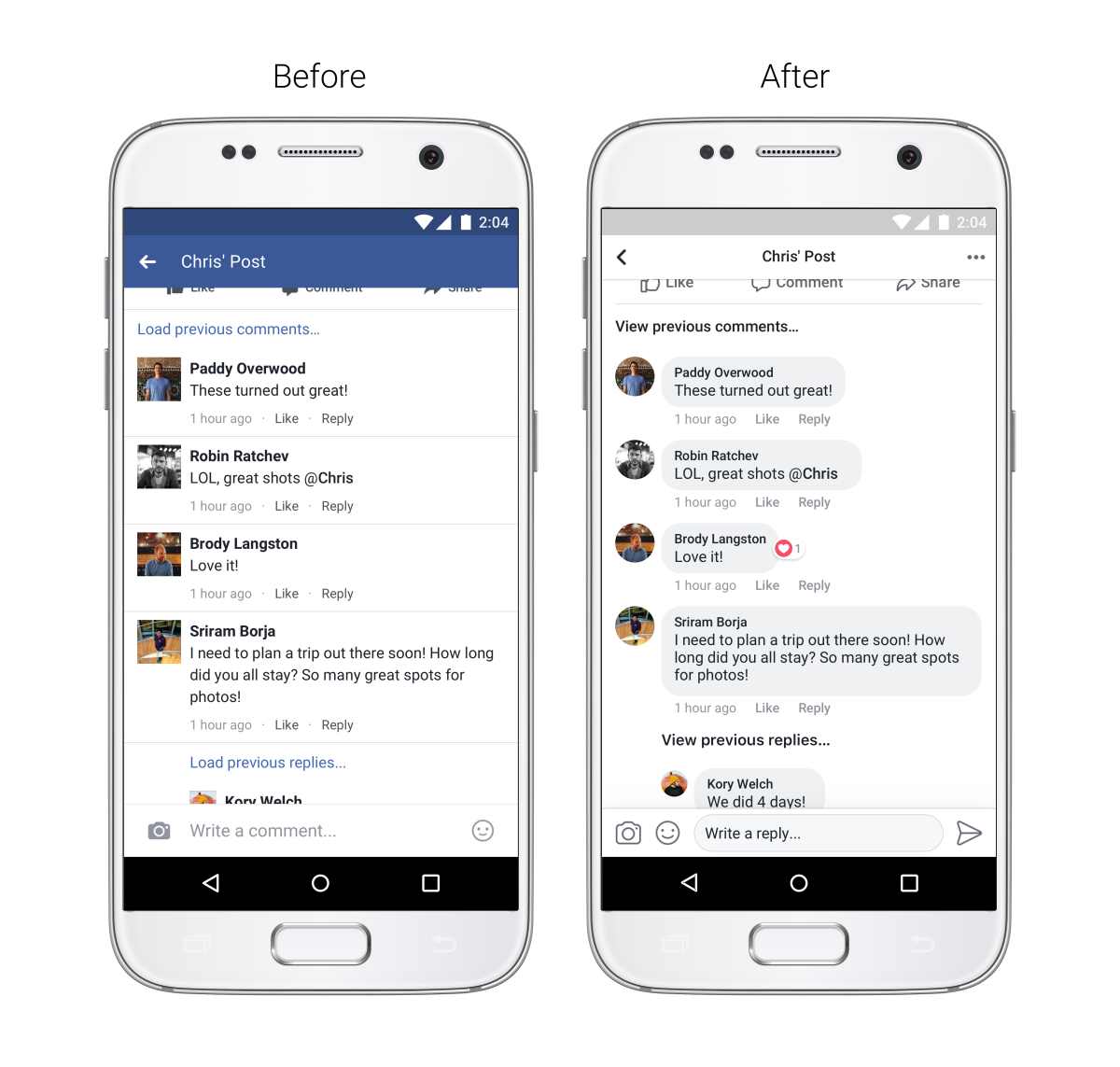 Facebook fait le propre sur son interface (flux de news, photos, commentaires)