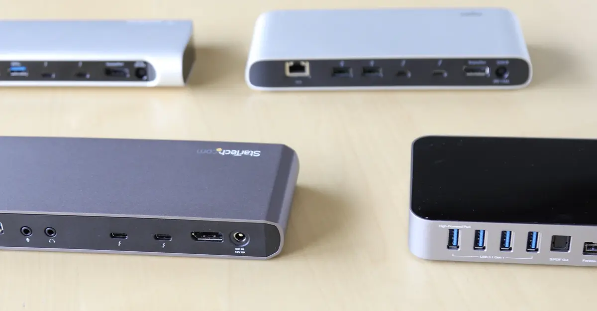 Comparatif et test (+ vidéo) des docks Thunderbolt 3 de Belkin, Elgato, StarTech et OWC !