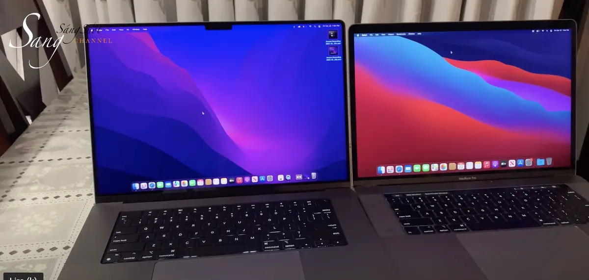 Un premier déballage du MacBook Pro M1 Pro 16"