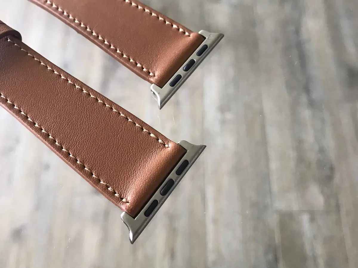 Aperçu des bracelets en cuir de Noreve pour Apple Watch