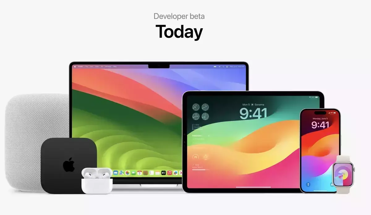 Beta iOS 17 iPadOS 17 macOS Sonoma tvOS 17