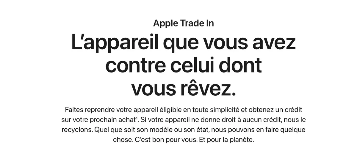 Apple taille les prix de reprise des iPhone !