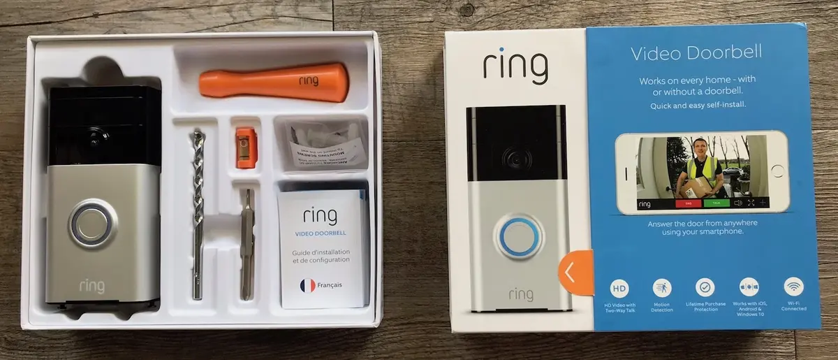 Test de la sonnette connectée Ring Video Doorbell