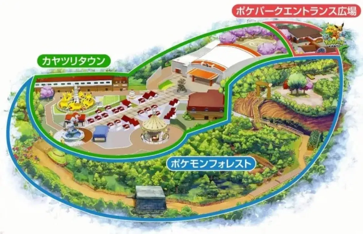 PokéPark Kanto : le premier parc Pokémon permanent ouvre en février 2026