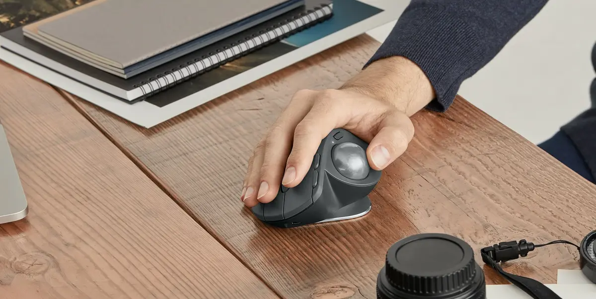 Sans pression, Logitech ressuscite le trackball