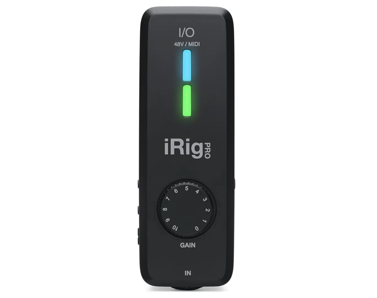 Guitare sur Mac : l'iRig Pro I/O est disponible en Apple Store