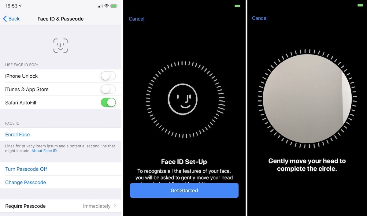 iPhone X et Face ID : une vidéo de la configuration et de l'étalonnage