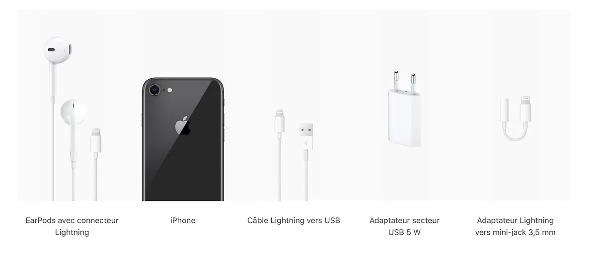 Nouveaux iPhone : l'adaptateur Lightning mini-jack est toujours fourni !