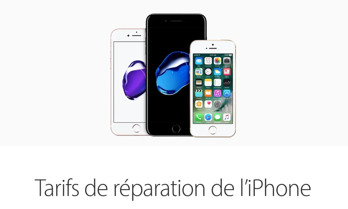 iPhone : voici les nouveaux prix des réparations (hors garantie) en France