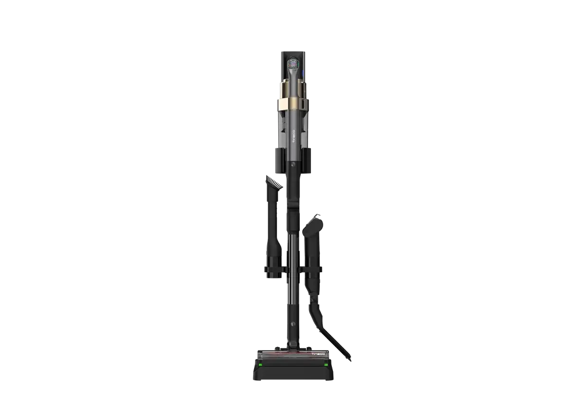 Le socle avec tous ses accessoires.