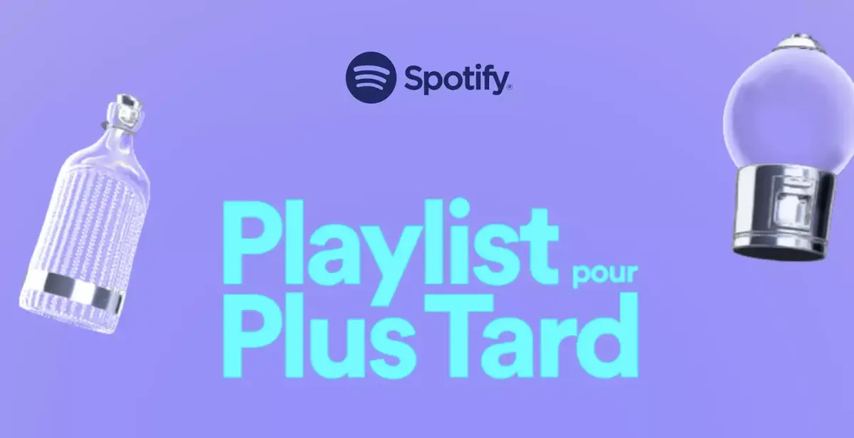 Vous n'écouterez cette playlist Spotify qu'en janvier 2024 !