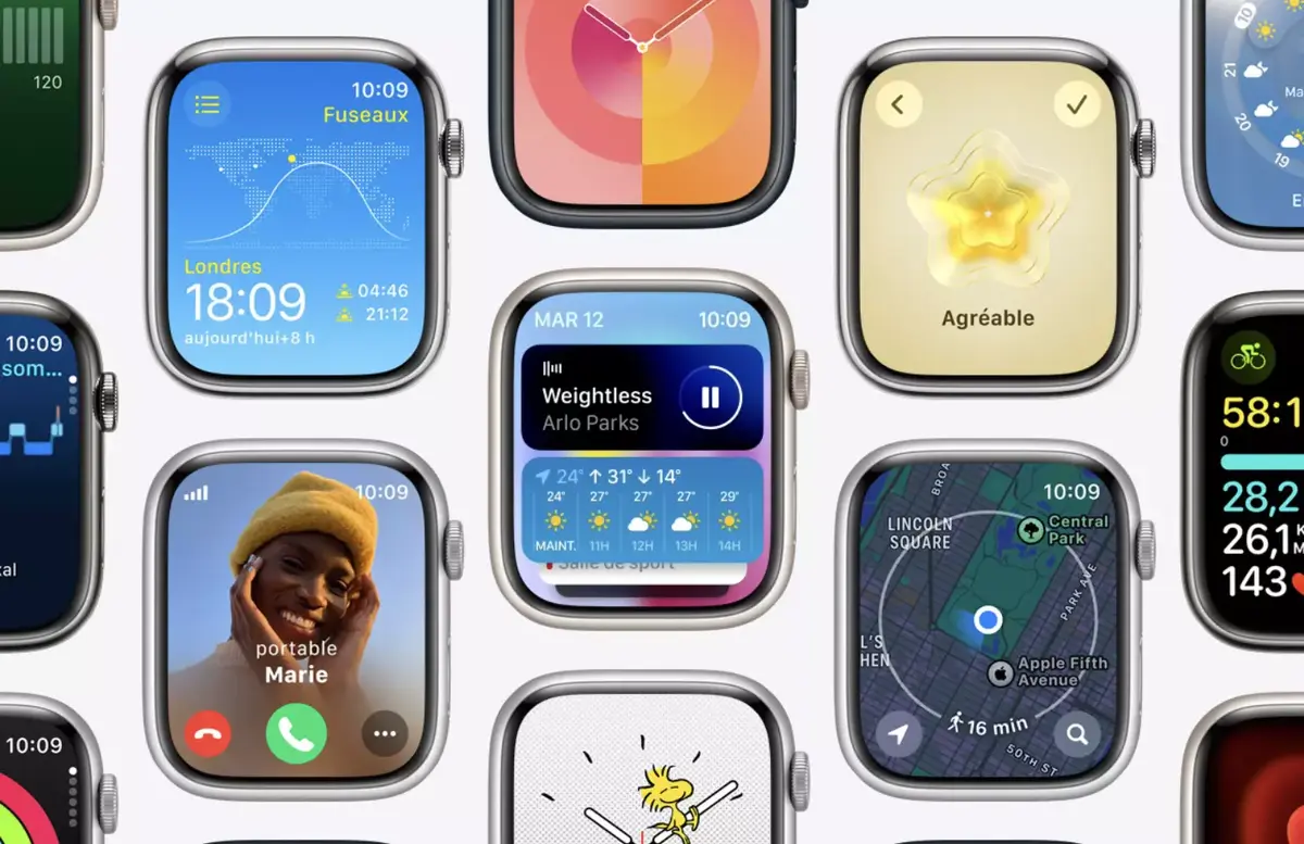 watchOS 10.0.2 et les conseils d'Apple pour le bug des complications météo