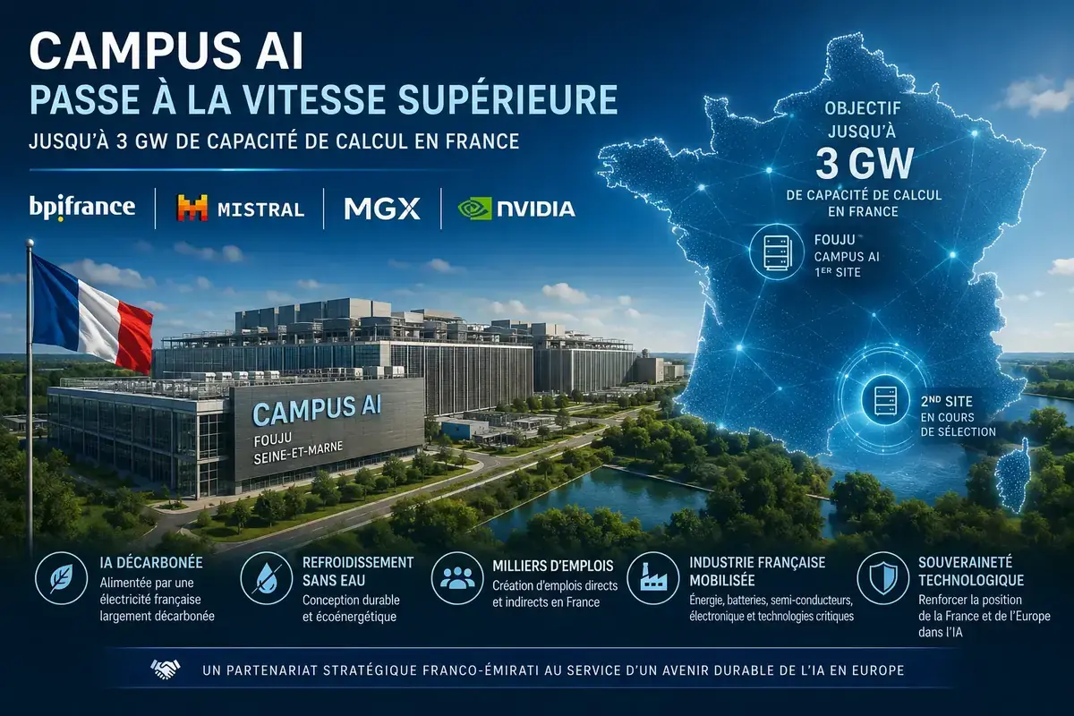 Nvidia et Mistral veulent un datacenter IA g&eacute;ant en Seine-et-Marne, la fronde monte