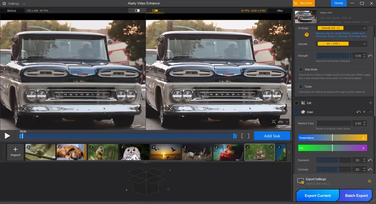 Jusqu'&agrave; 38% de r&eacute;duction sur Aiarty Video Enhancer, qui transforme vos vid&eacute;o en 4K&nbsp;avec de l'IA&nbsp;!