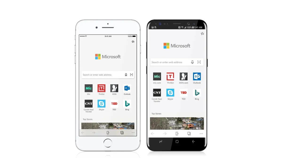 Microsoft présente la déclinaison iOS de son navigateur Edge