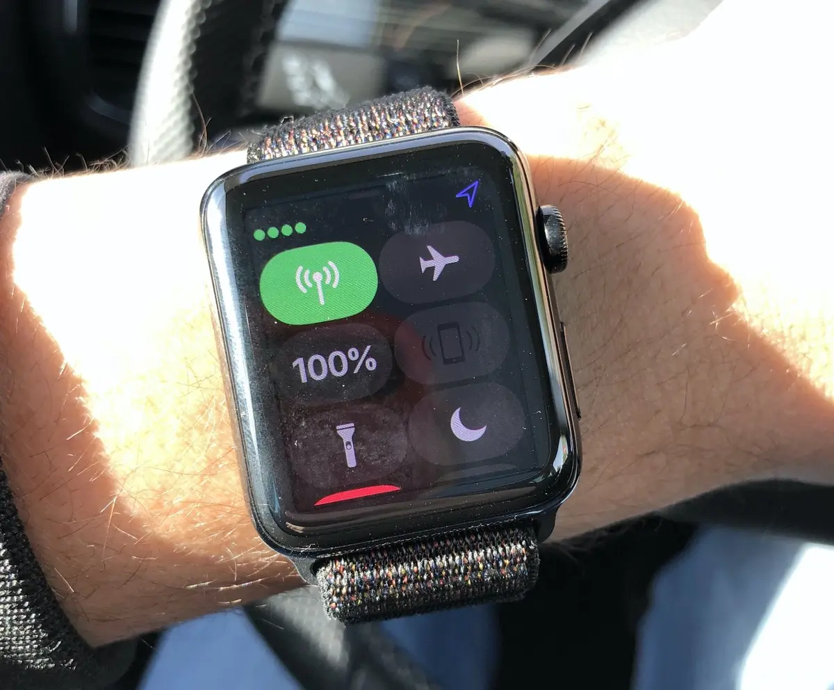 Test de l'Apple Watch Series 3 (4G)